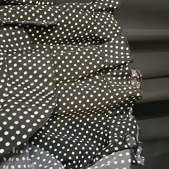 NWT Windsor Large Romper Short Polka Dot Long Sleeve Back Zip Ruffle - Picture 9 of 16